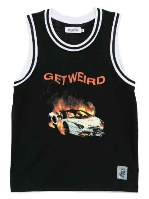 Anti Social Social Club Burnout Basketball vest 