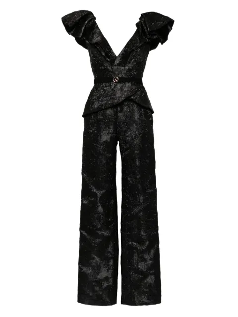 Saiid Kobeisy brocade jumpsuit