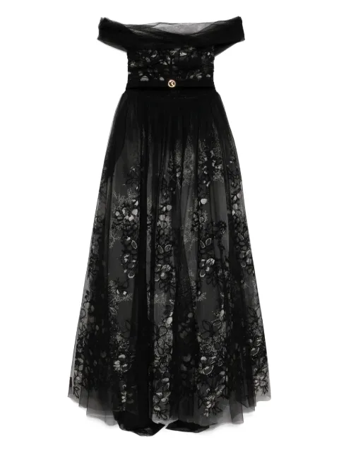 Saiid Kobeisy gathered tulle gown