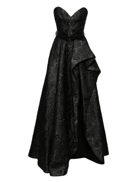 Saiid Kobeisy brocade long dress
