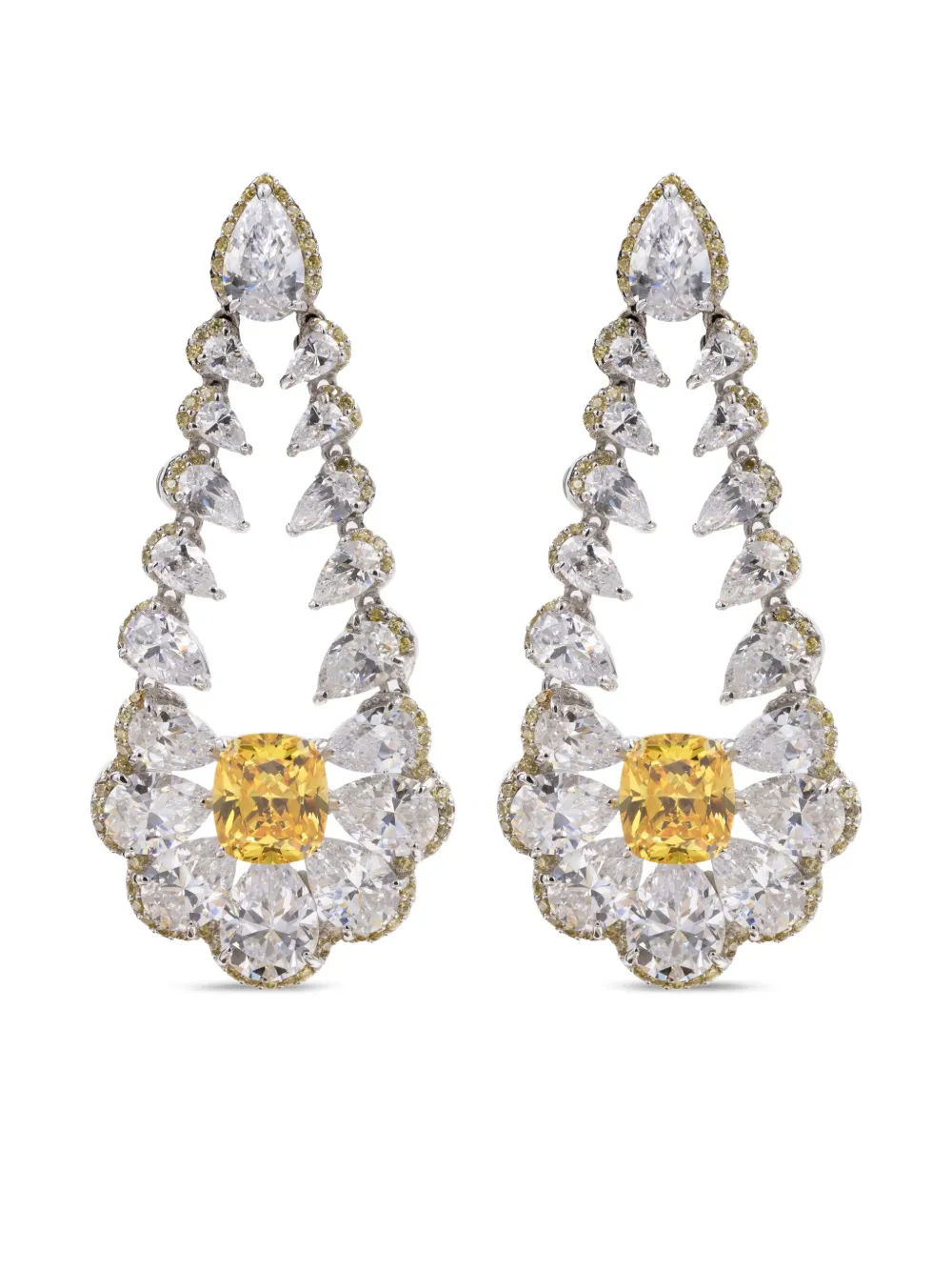 Yellow Picard earrings