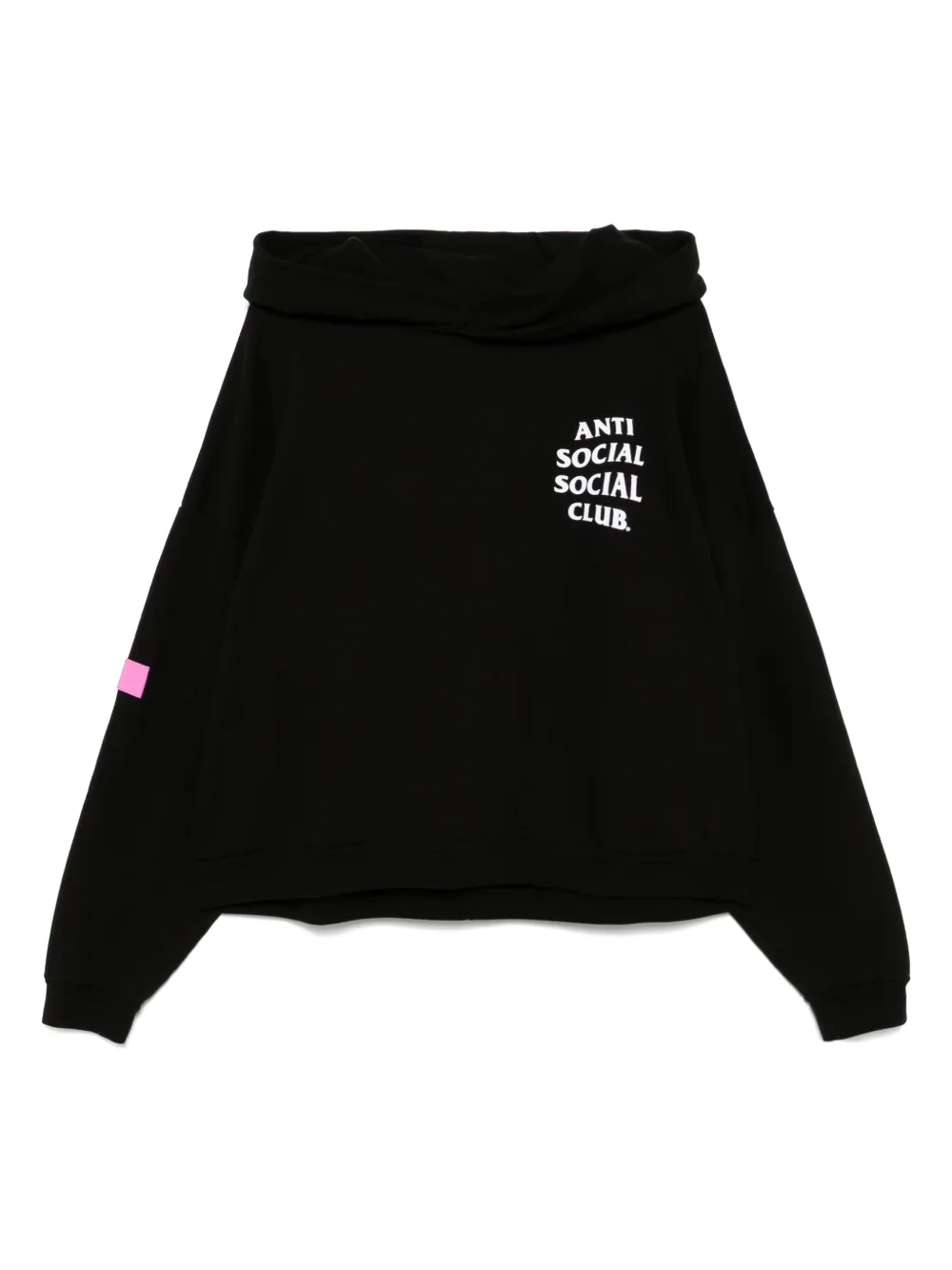 Anti Social Club Cozy hoodie Zwart