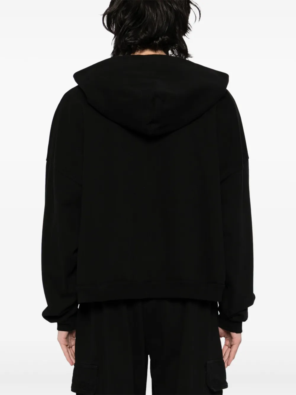 Anti Social Club Cozy hoodie Zwart