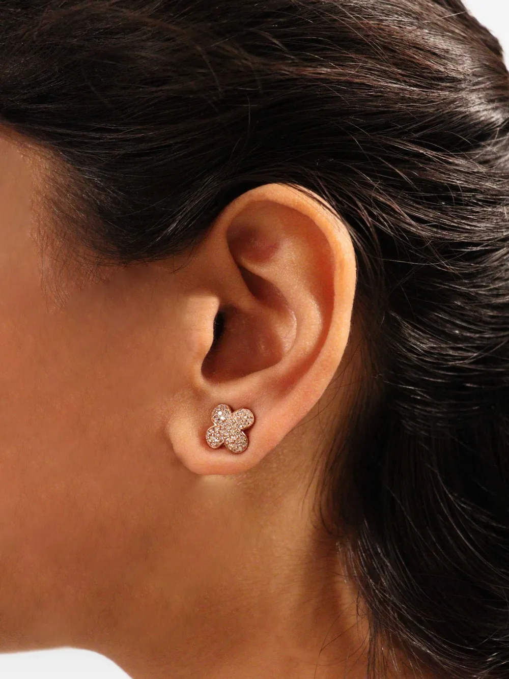 Juwelina Paris Prima Rose earrings - Roze