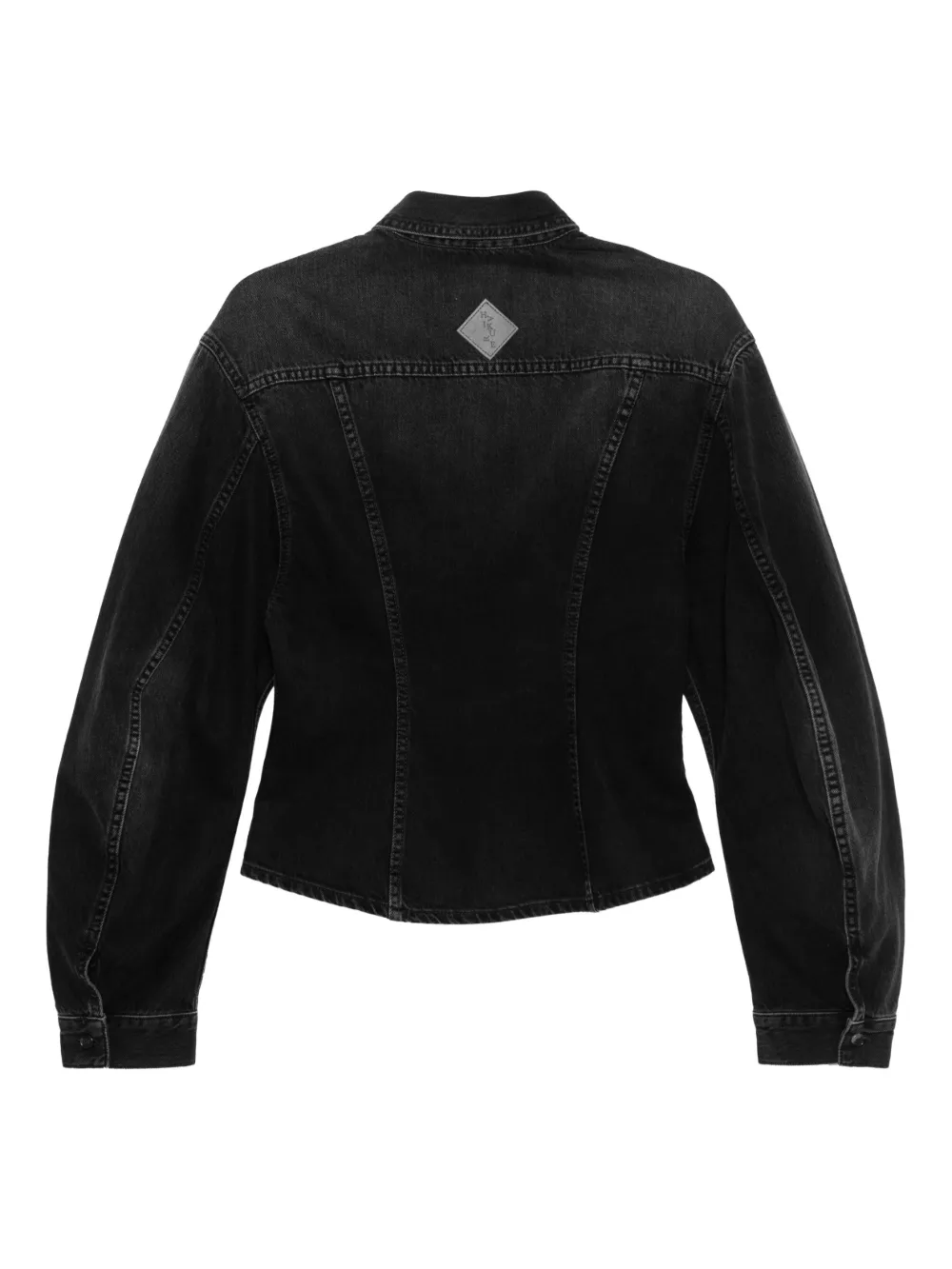 Haikure Denim jack Zwart