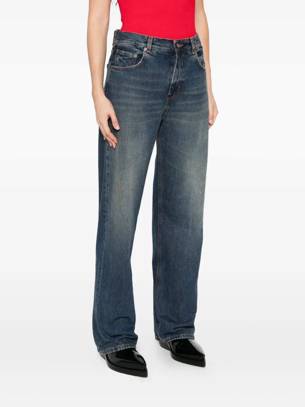 Haikure Bonnie jeans Blauw