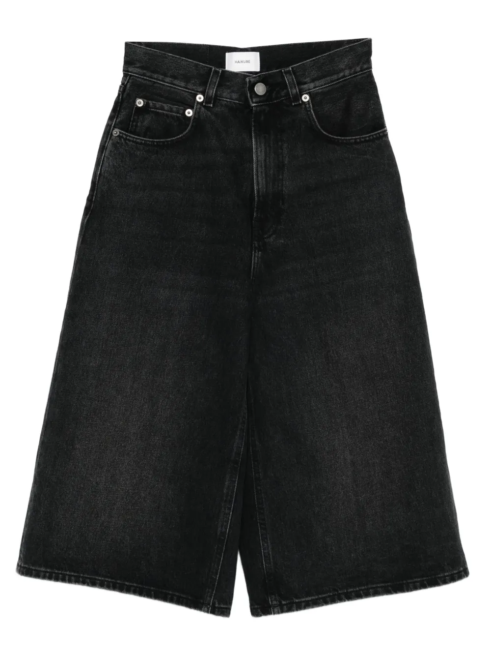 Haikure Belle denim shorts | Black | Image 1