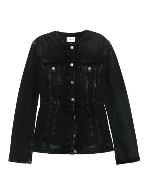 Haikure Temple cinched denim jacket