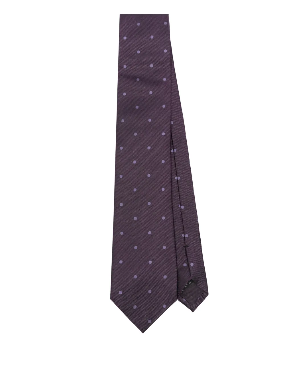 TOM FORD silk polka-dot tie - パープル TOM FORD silk polka-dot tie - パープル