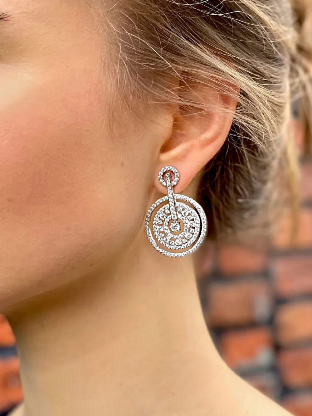 Juwelina Paris Imperiale earrings - Zilver