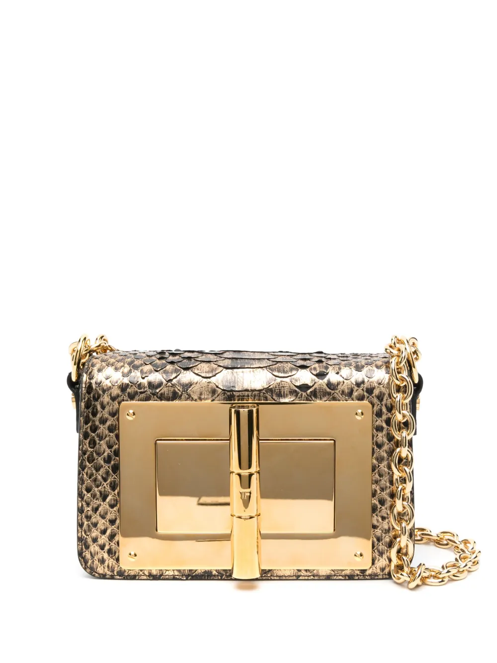 TOM FORD Natalia kleine schoudertas Goud