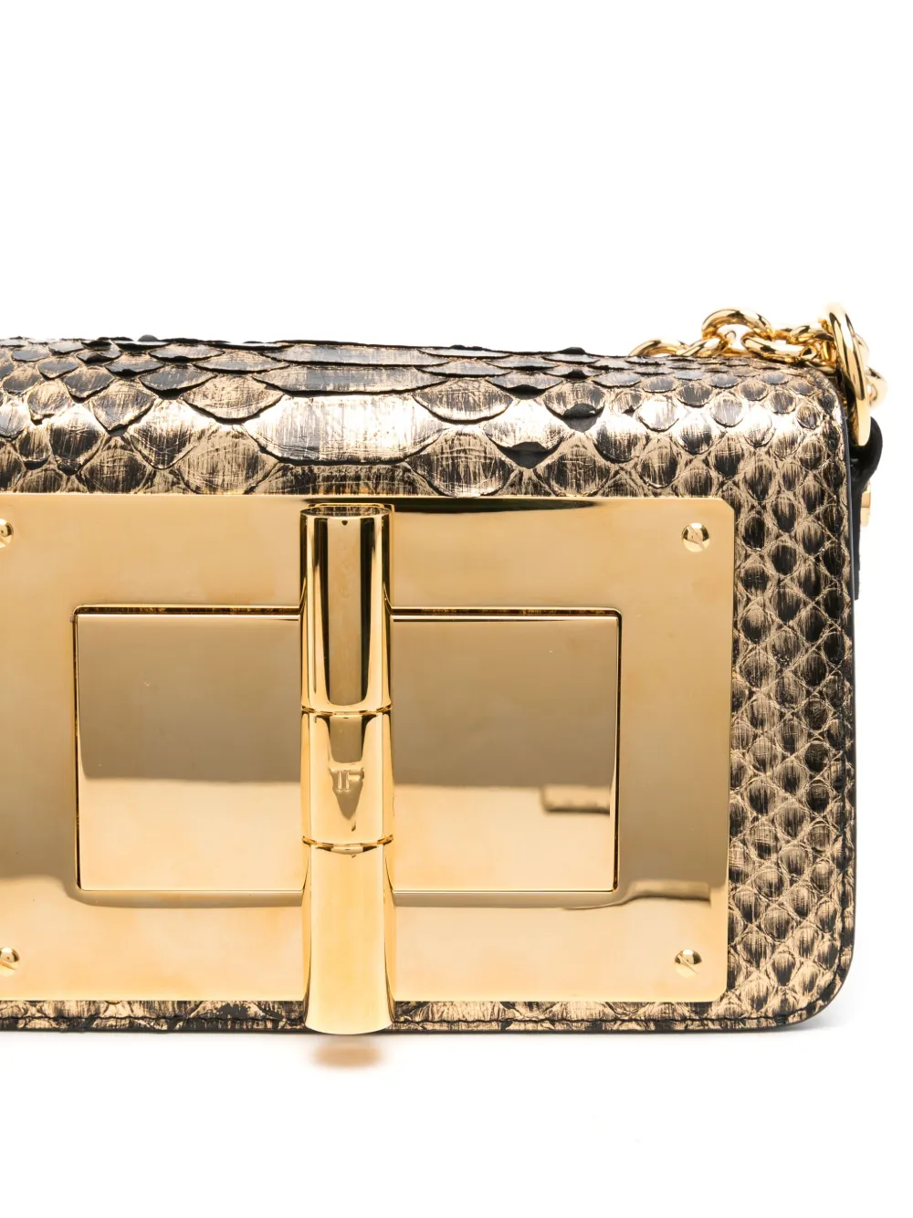 TOM FORD Natalia kleine schoudertas Goud
