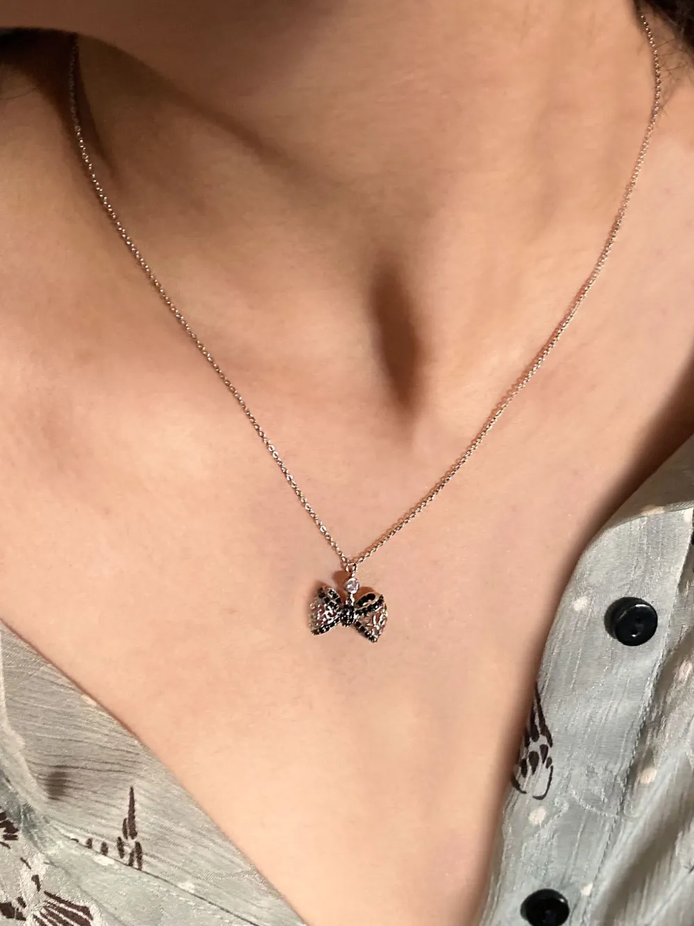 Juwelina Paris Papillion necklace - Zilver