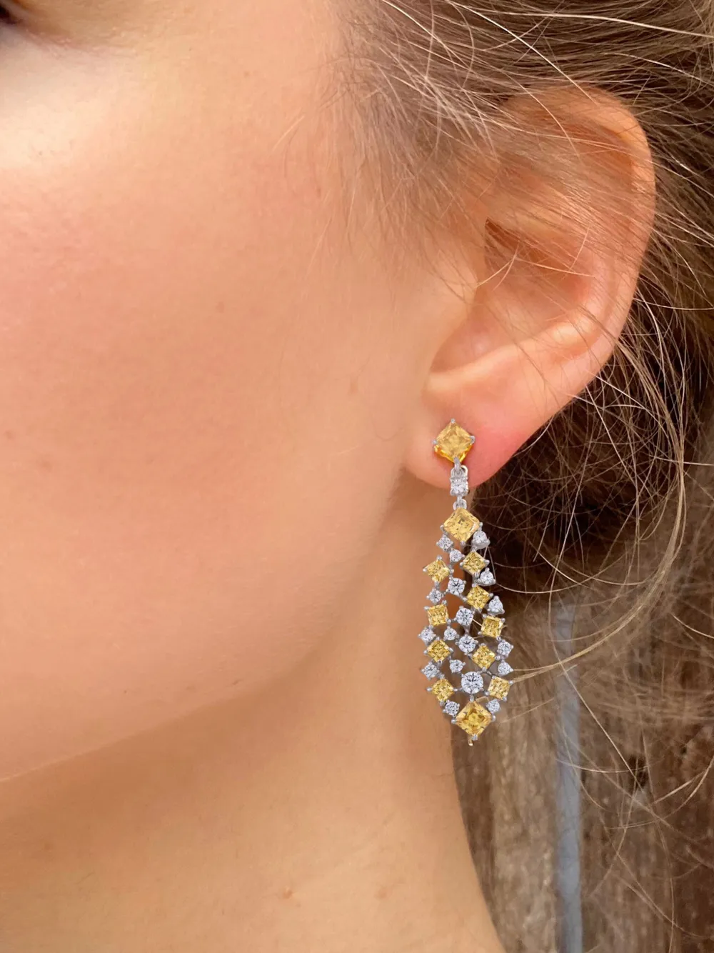 Juwelina Paris Gerbera earrings - Zilver