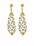 Juwelina Paris Gerbera earrings - Silver