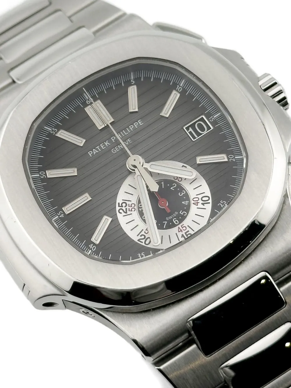 Patek Philippe Pre-Owned reloj Nautilus de 40mm 2013 | Relojes con cronógrafo de archivo | Image 2
