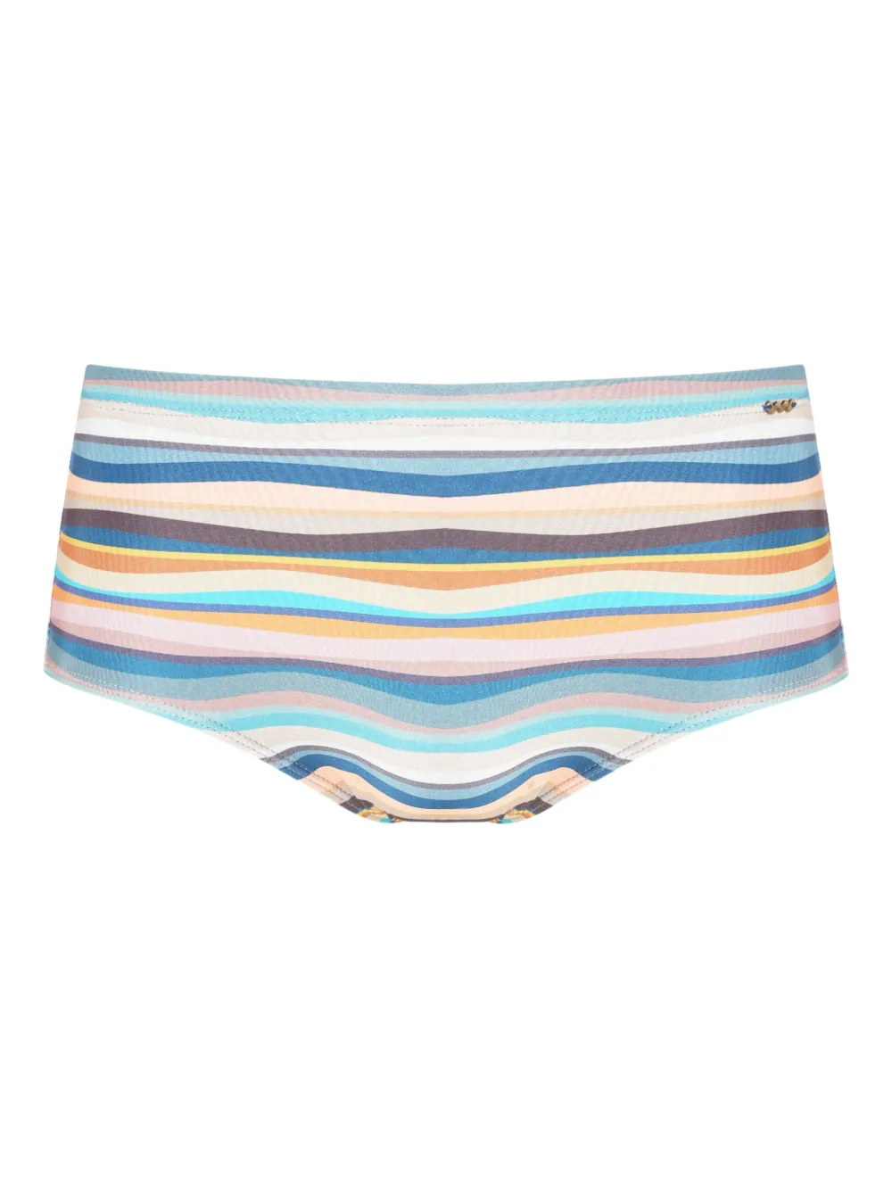 Amir Slama striped swim trunks | Blue | Image 1