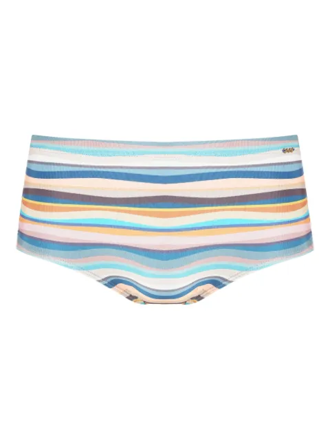 Amir Slama striped swim trunks