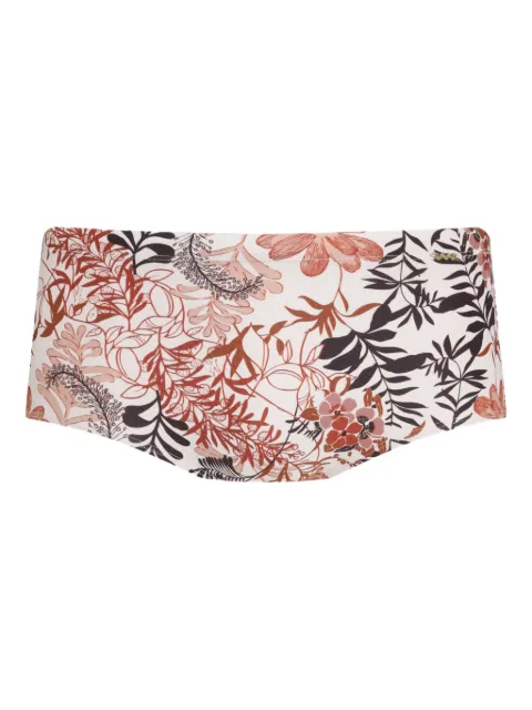 Amir Slama shorts de playa con estampado floral
