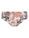 Amir Slama floral-print swim trunks - White