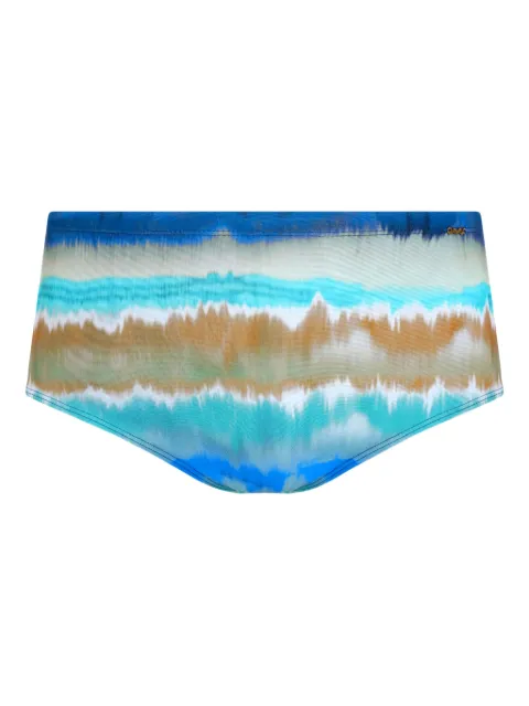 Amir Slama tie-dye swim trunks