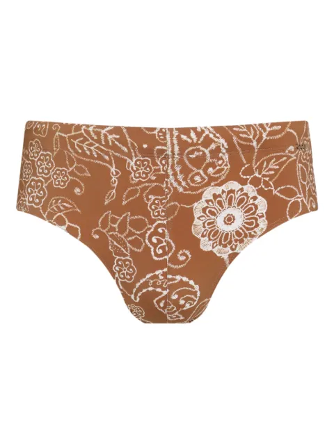 Amir Slama floral-print swim briefs