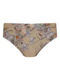 Amir Slama floral-print swim briefs - Neutrals