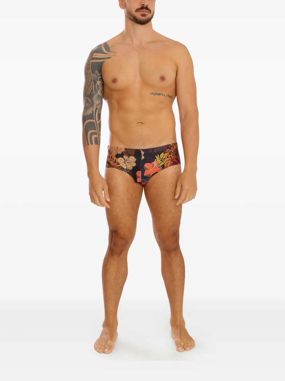 Amir Slama floral-print swim briefs | Swimming Trunks | Image 2