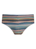 Amir Slama striped swim briefs - Blue