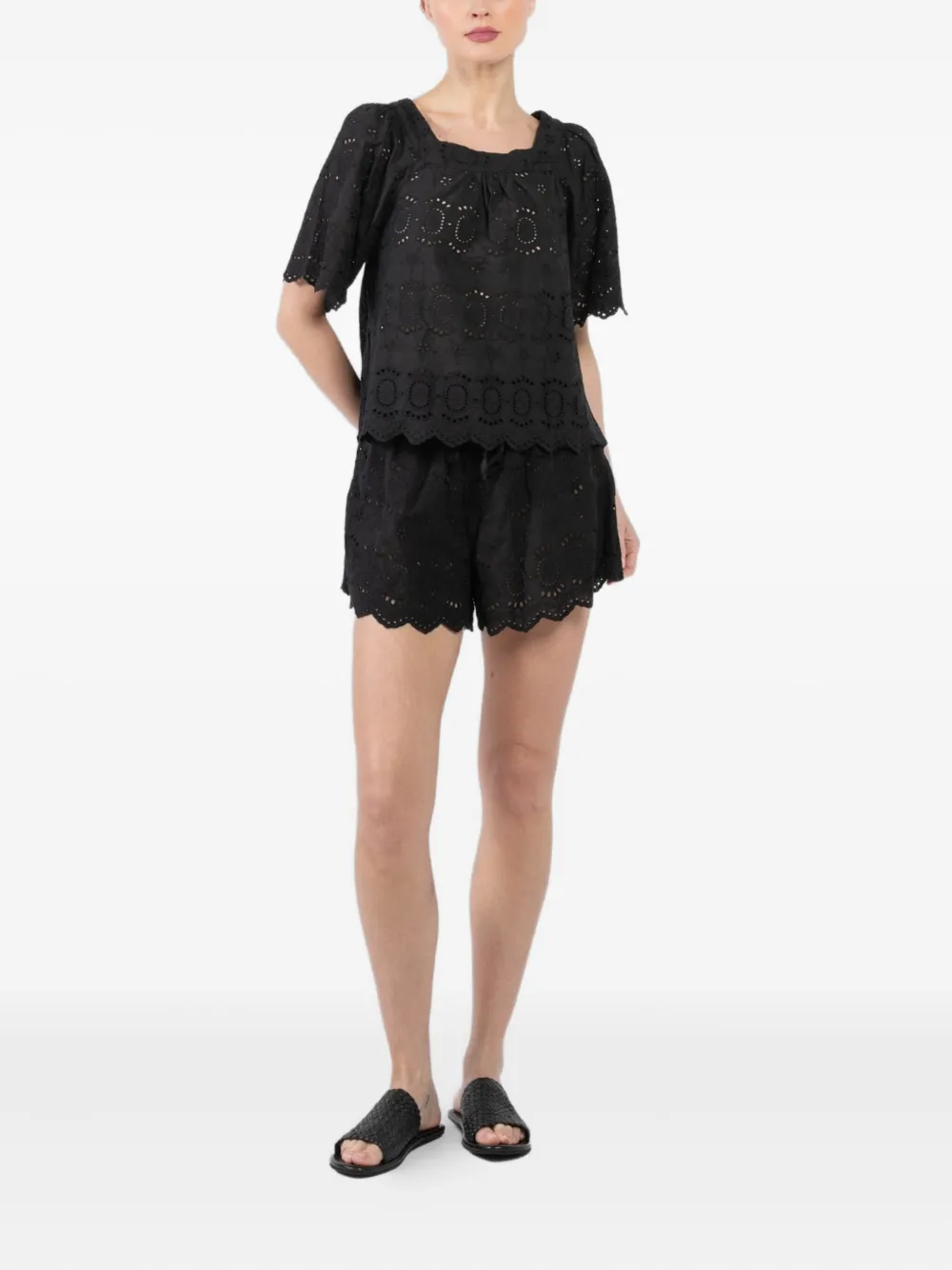 Natalie Martin eyelet-embroidered blouse | Blouses | Image 2