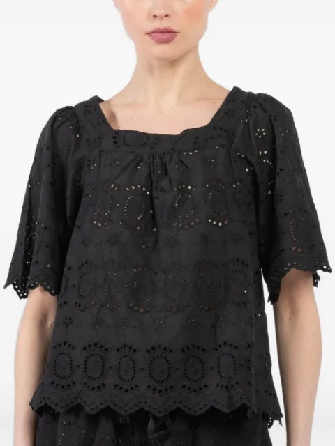Natalie Martin eyelet-embroidered blouse