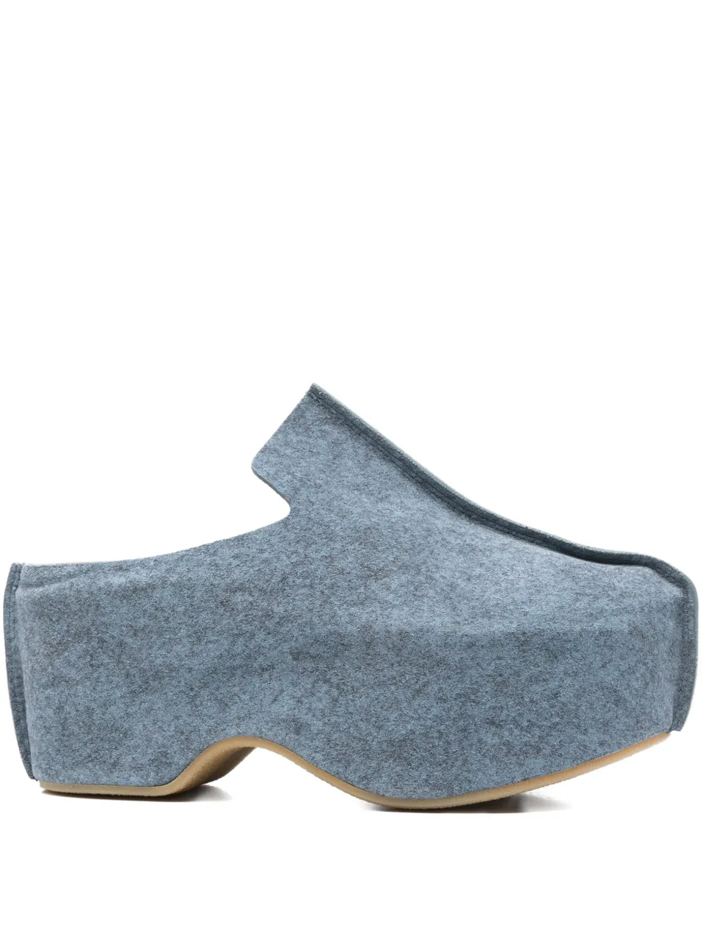 JW Anderson 75mm platform clogs Blue