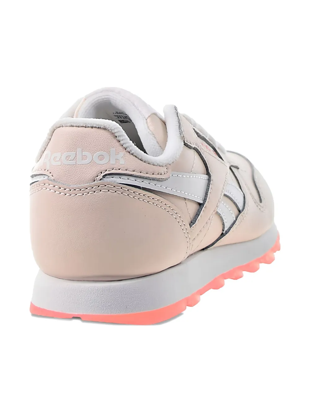 Reebok Kids Classic Leather PS "Pink White Panton" sneakers