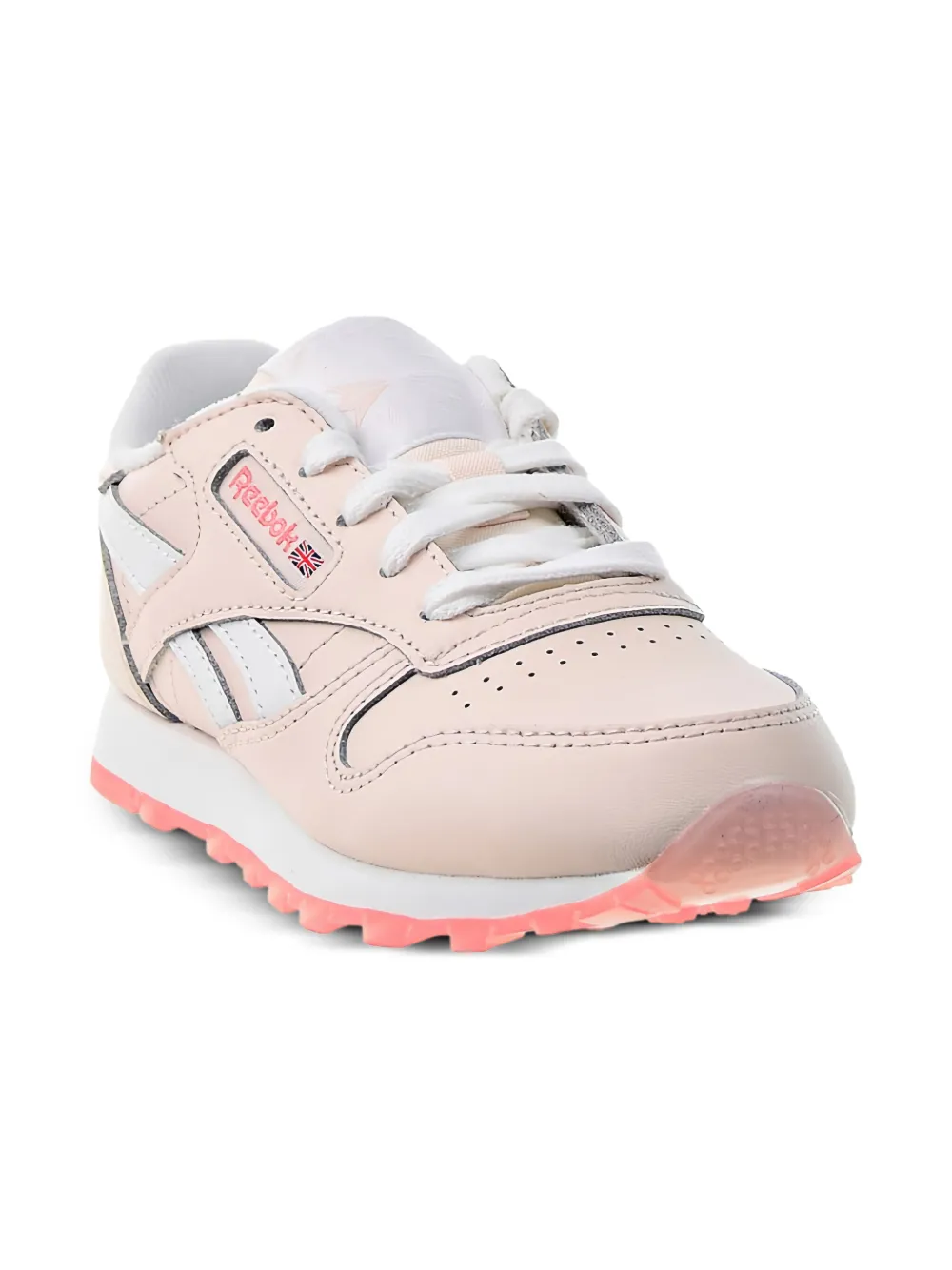 Reebok Kids Classic Leather PS "Pink White Panton" sneakers | Girls Shoes | Image 2