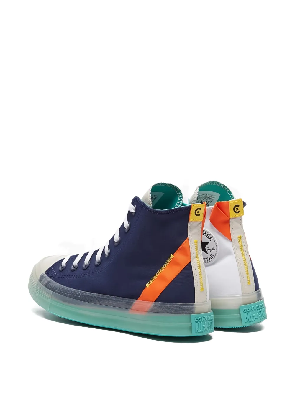 Converse Chuck Taylor All Star CX High "Color Pop White Blue Orange" sneakers
