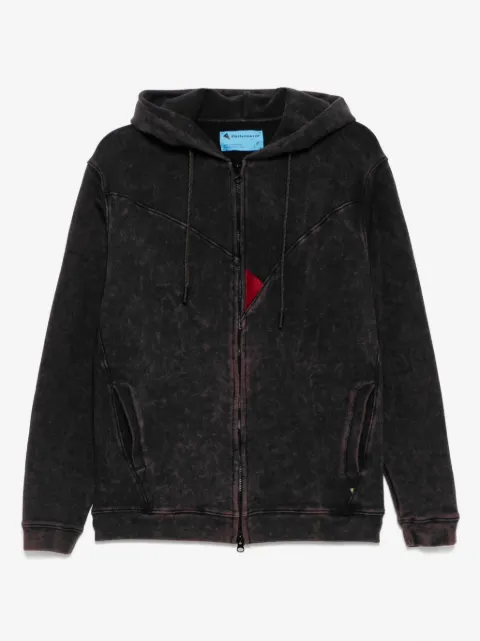Stain Shade zip-up sweatshirt 