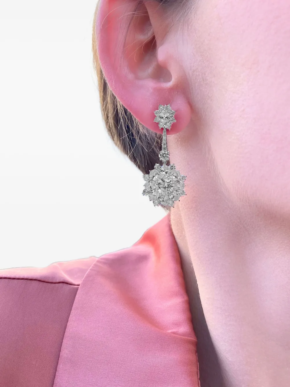 Juwelina Paris Princesse earrings - Wit