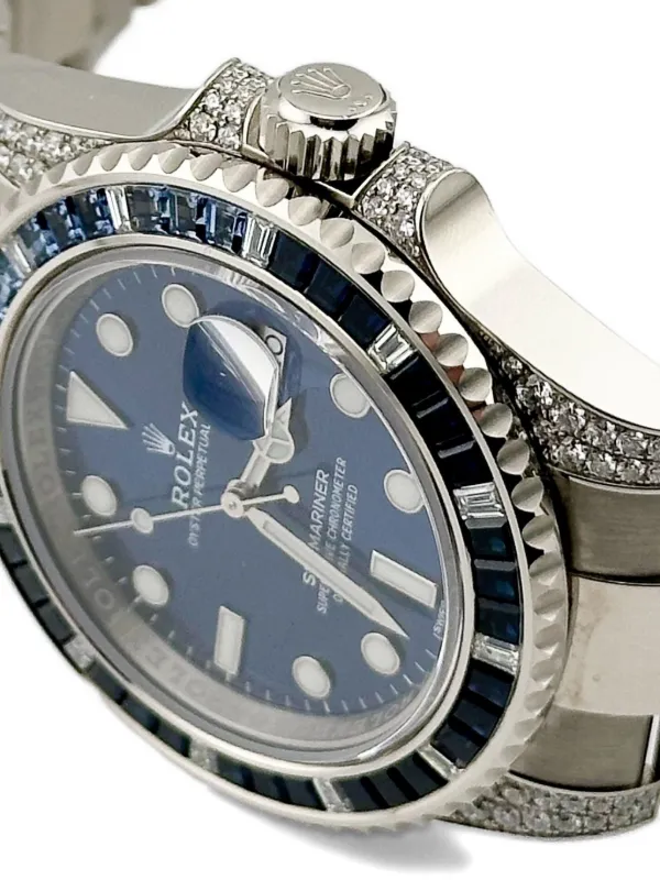 Rolex 2022 pre-owned Oyster Perpetual Submariner 40mm | Blue
