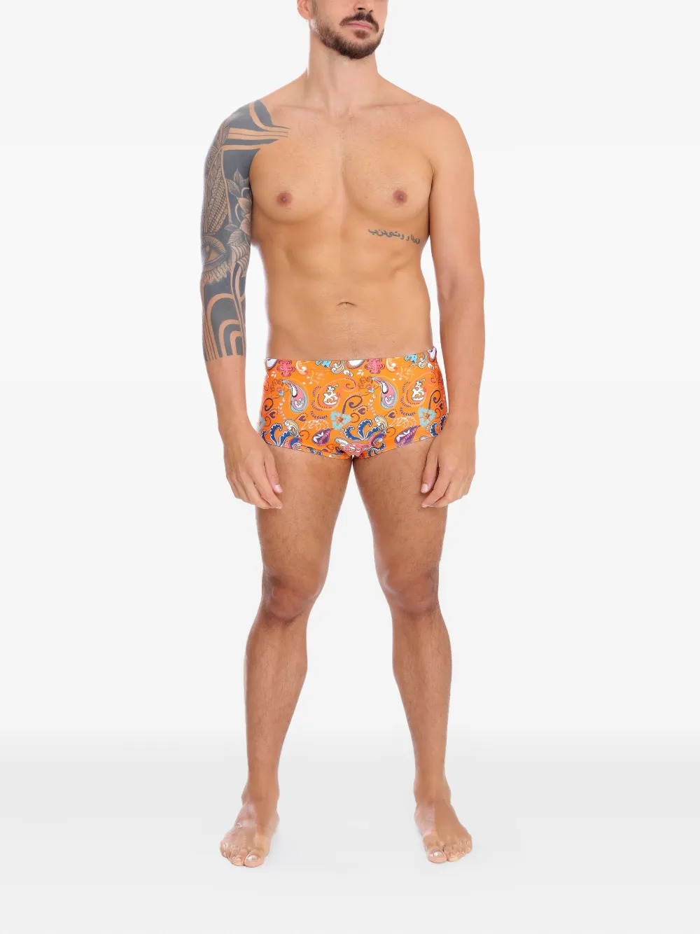 Amir Slama paisley-print swim trunks | Swimming Trunks | Image 2