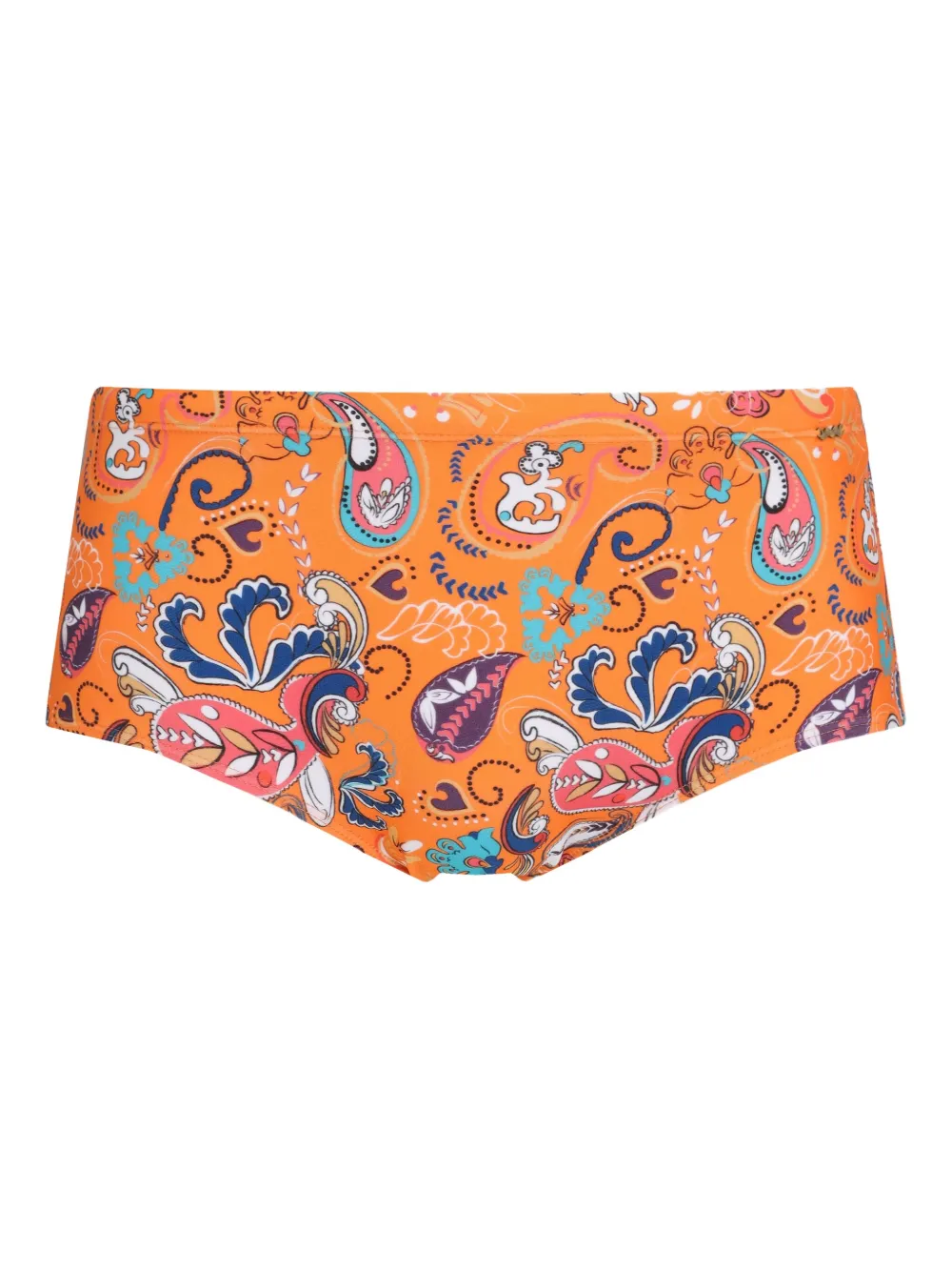 Amir Slama paisley-print swim briefs | Orange | Image 1