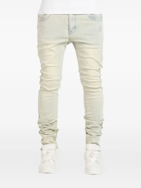 GUAPI Jeans mit Logo-Stickerei