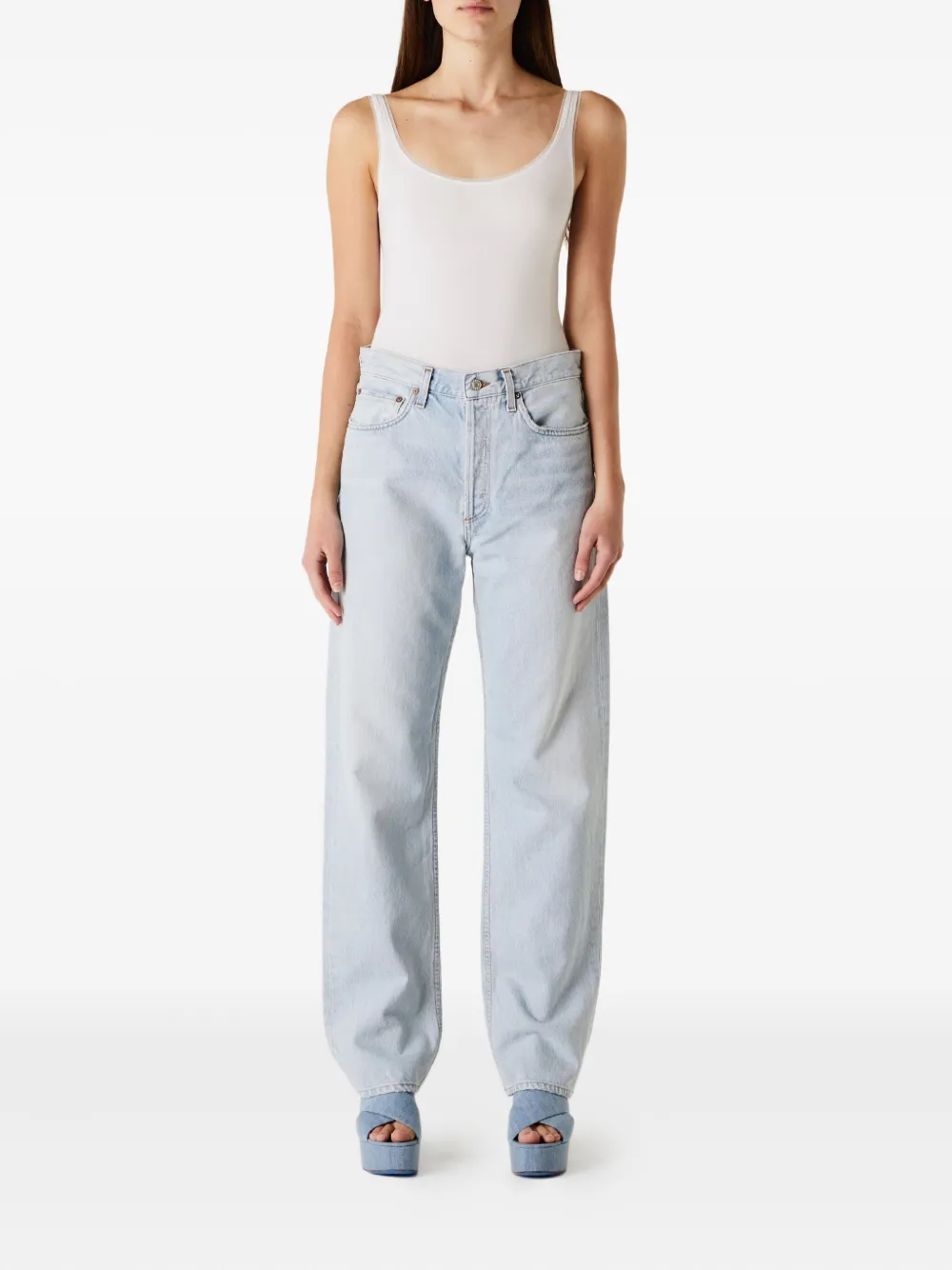 AGOLDE Kelly jeans Blauw