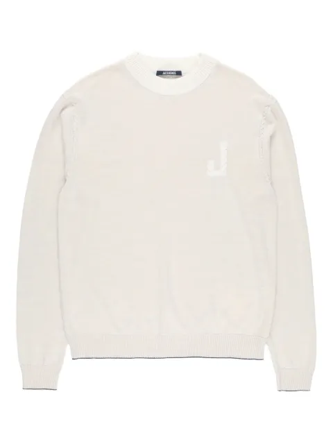Jacquemus pull à logo brodé
