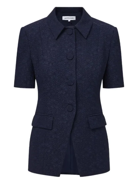 Veronica Beard floral-embossed blazer