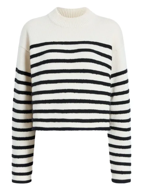 Proenza Schouler White Label striped cropped sweater