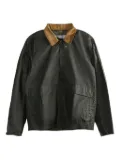 Barbour Newbury contrasting-collar utility jacket - Green