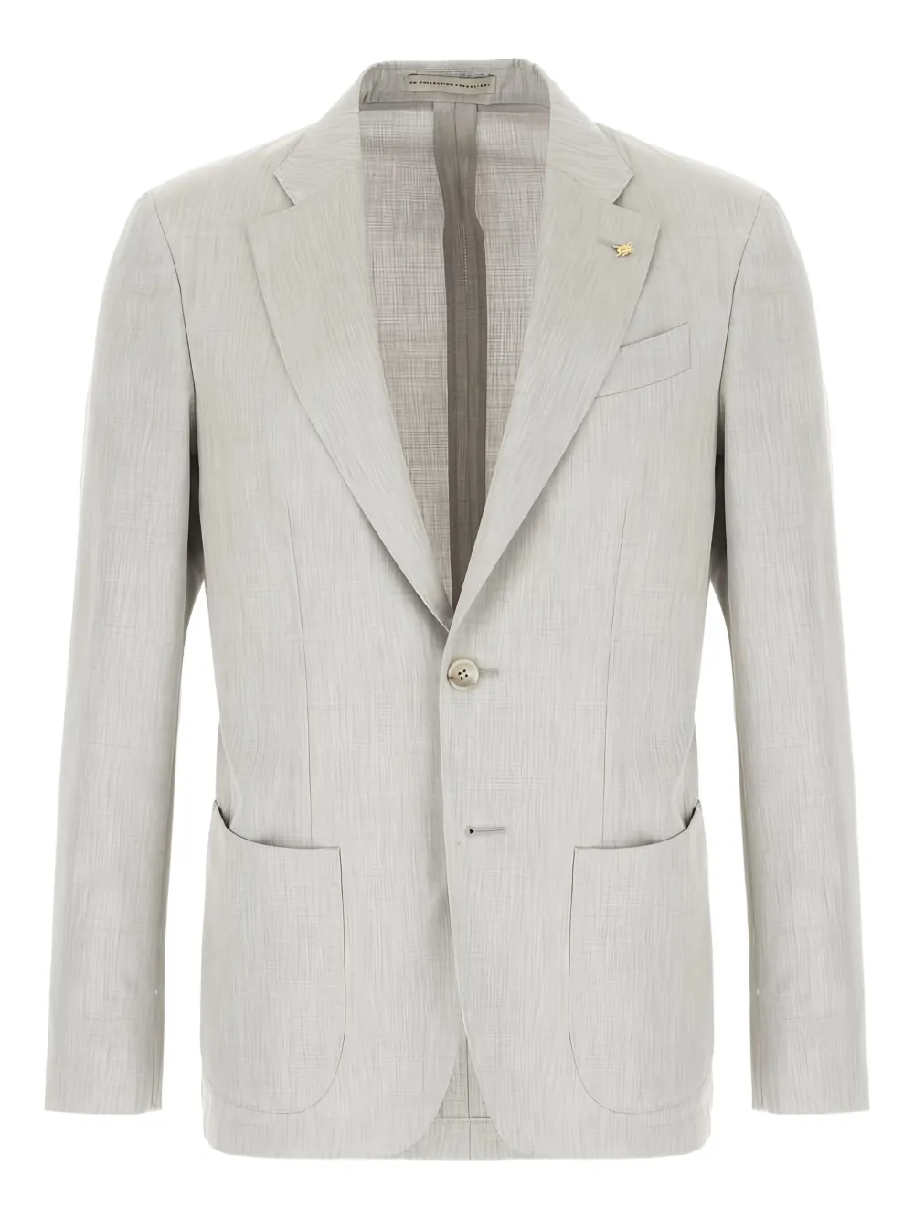 Corneliani Blazer met enkele rij knopen Grijs