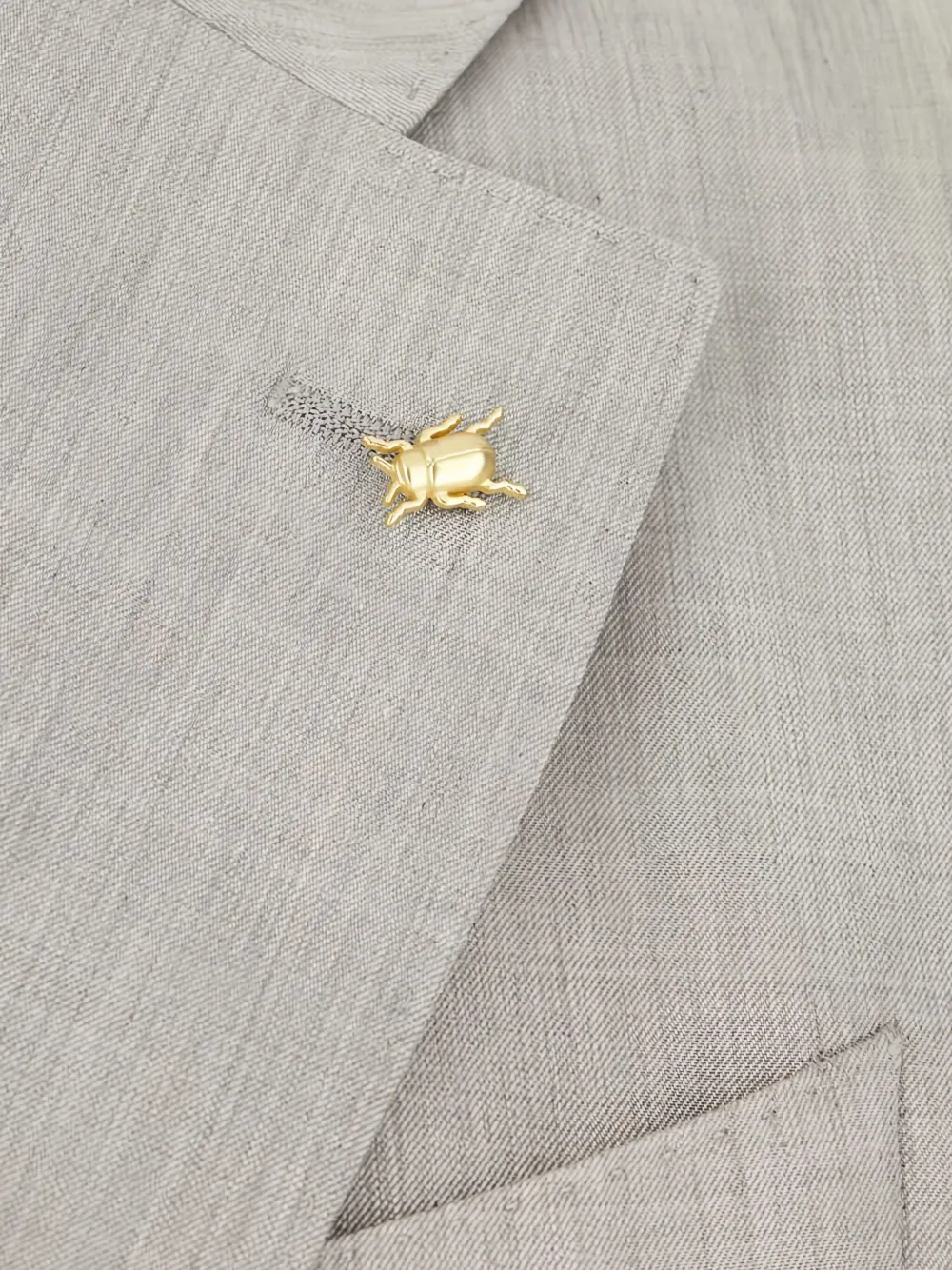Corneliani Blazer met enkele rij knopen Grijs