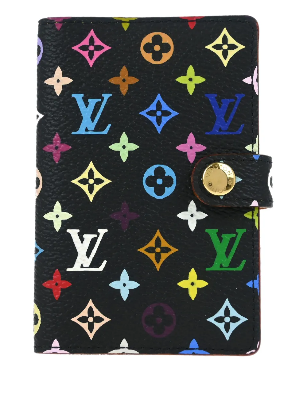 Louis Vuitton Pre-Owned x Takashi Murakami 2003 mini Carnet Deval Terminplaner-Hülle | Schwarz | Image 1