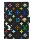 Louis Vuitton Pre-Owned x Takashi Murakami 2003 mini Carnet Deval agenda cover - Black